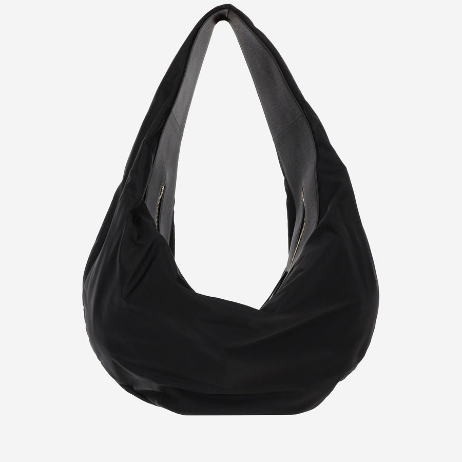 Sport Xl Hobo Bag Black Nylon Shoulder