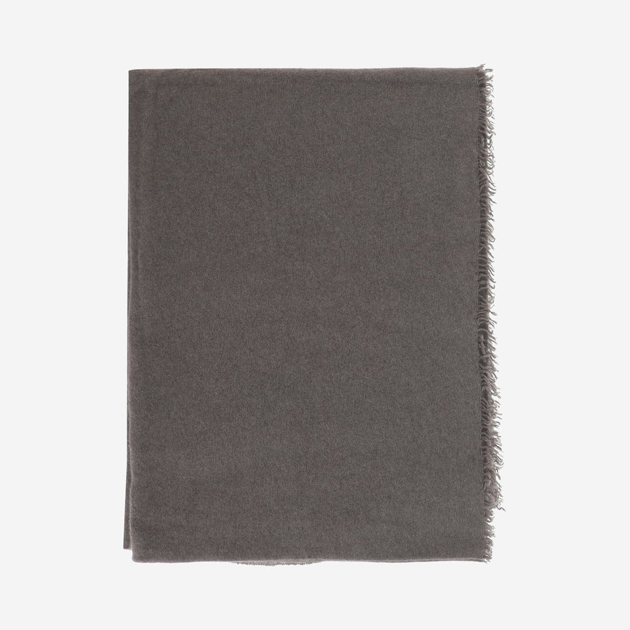 Grey Cashmere Scarf