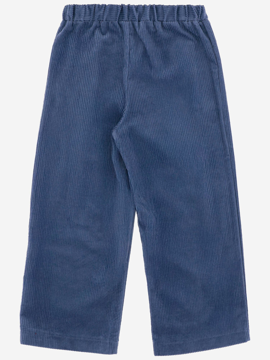 Trousers Thelma Corduroy Navy Cotton