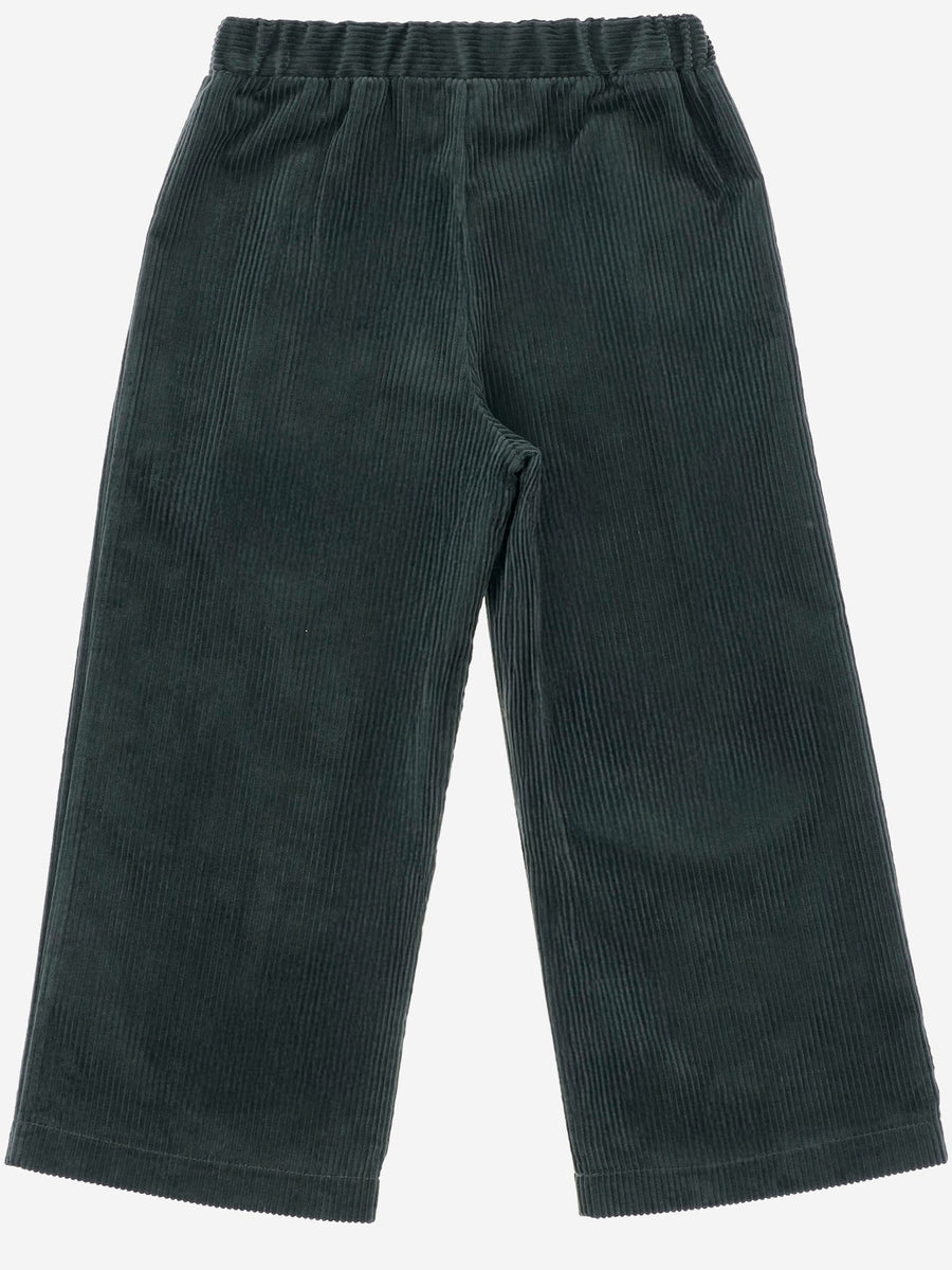 Corduroy Trousers Thelma Green Cotton