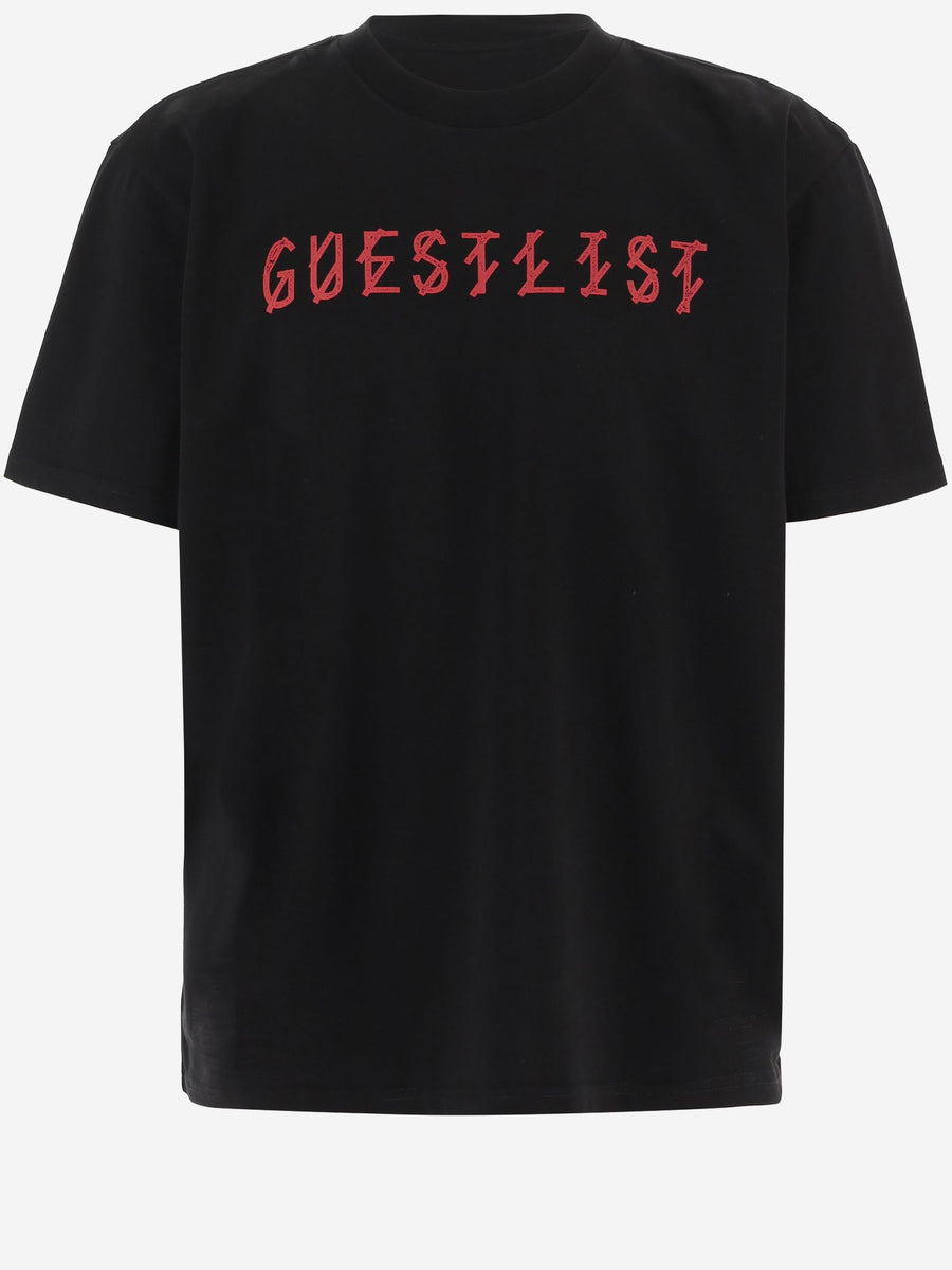 T-Shirt Guestlist Cotton Black T-shirts