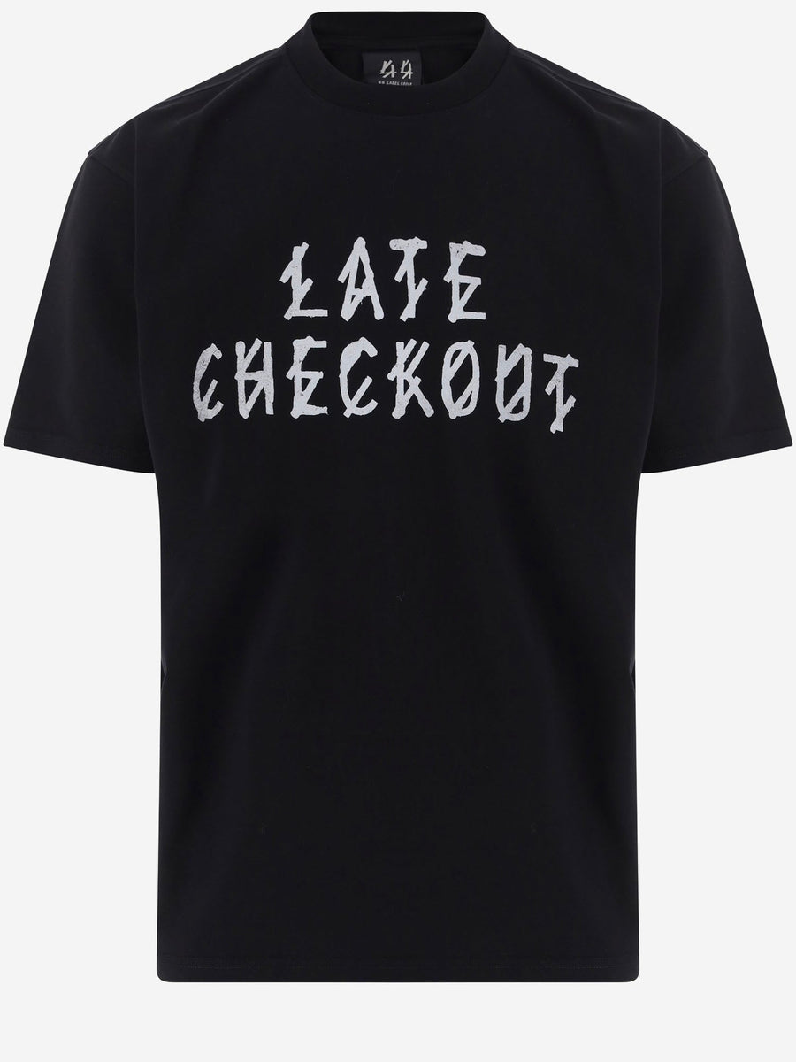 Cotton Logo T-Shirt Black T-shirts