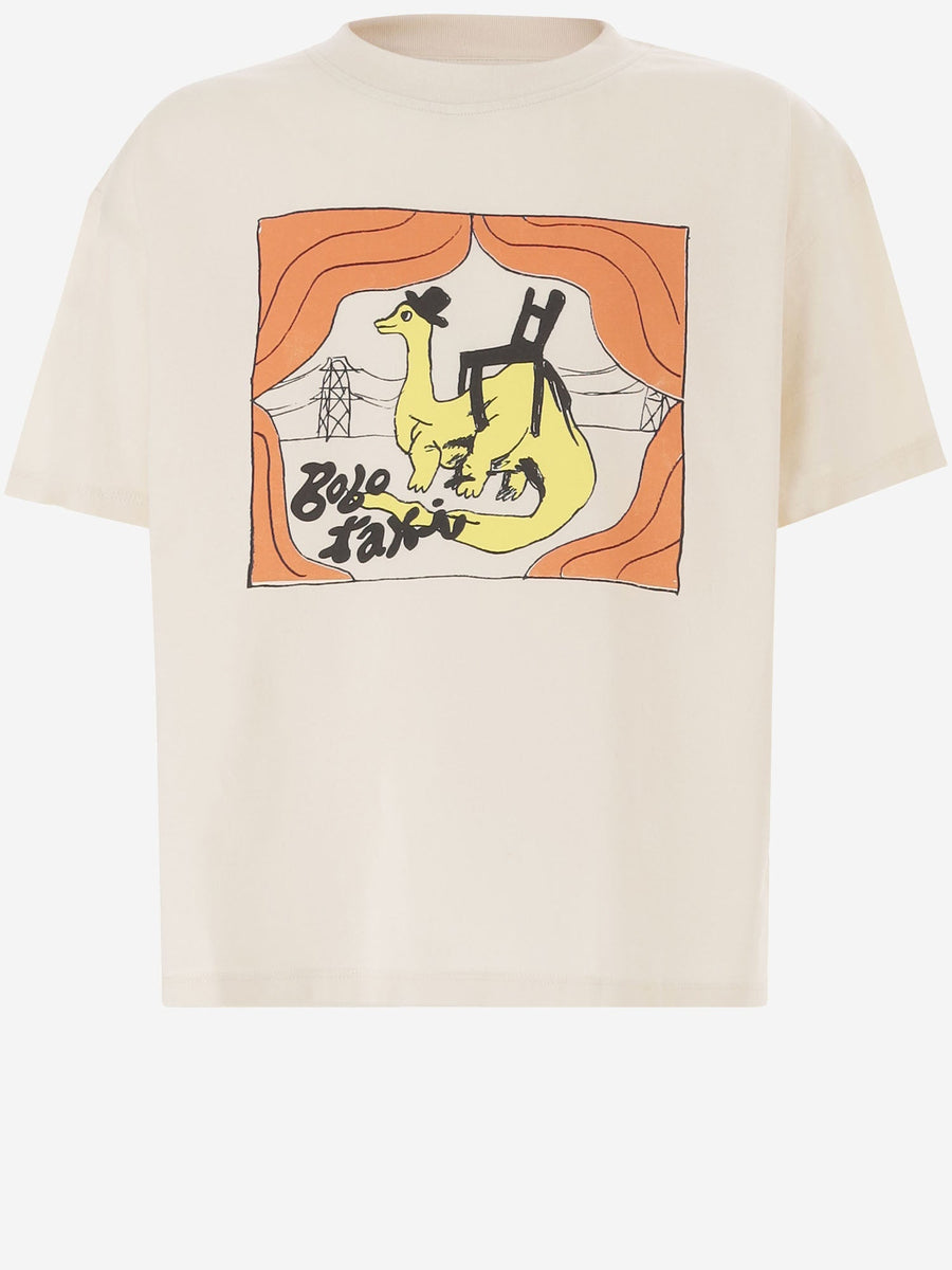 T-Shirt Cotton Logo Print White T-shirts