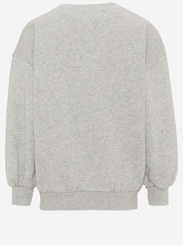 Organic Cotton Sweatshirt Heather Grey Hoods & Sweatshirts