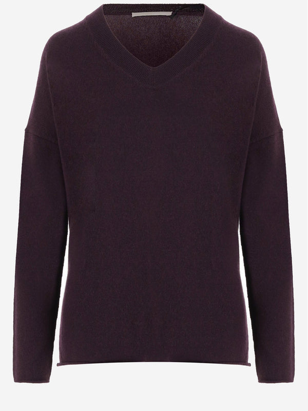 Cashmere Sweater Dark Purple