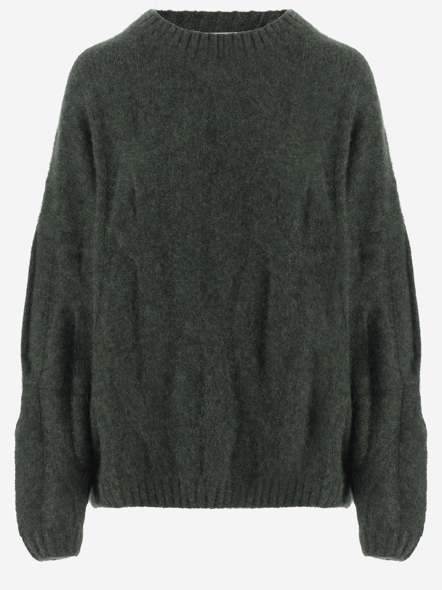 Cashmere And Silk Sweater Green
