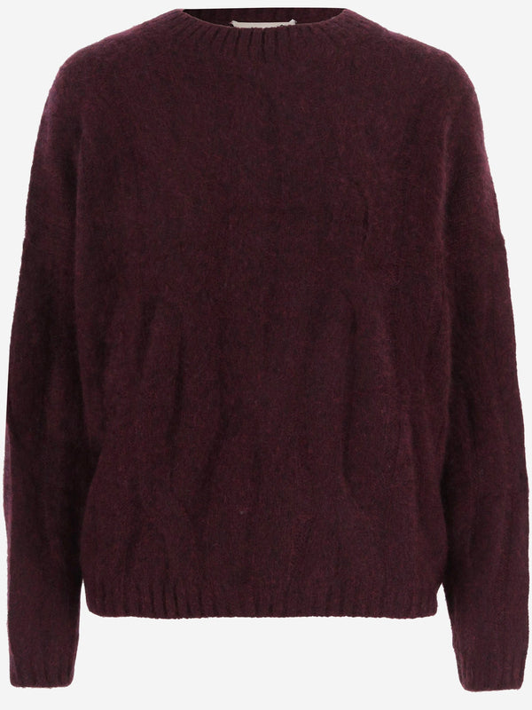 Cashmere And Silk Sweater Purple