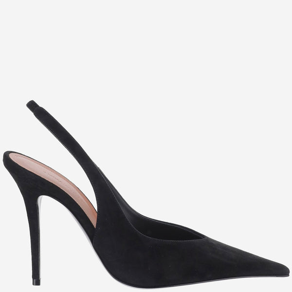 Slingback Pumps Anok Suede Black