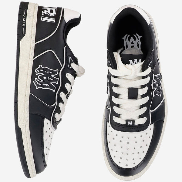 Leather Sneakers Black Trainers