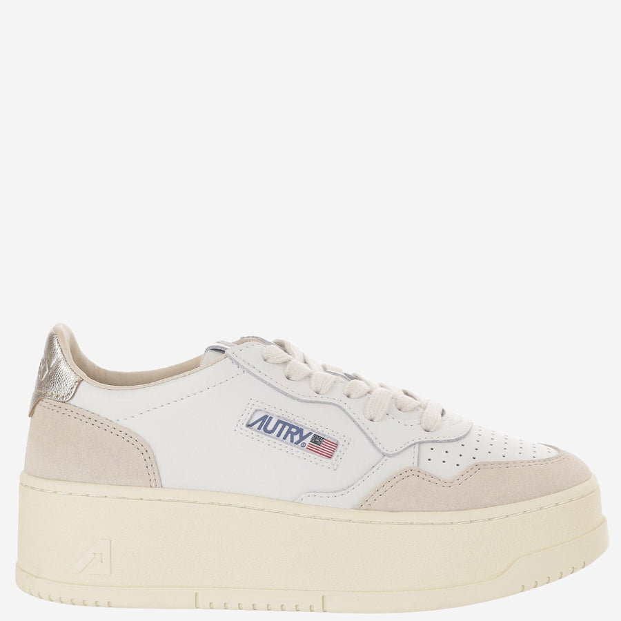 Sneakers Medalist Platform Low Leather Multicolour Cow Trainers