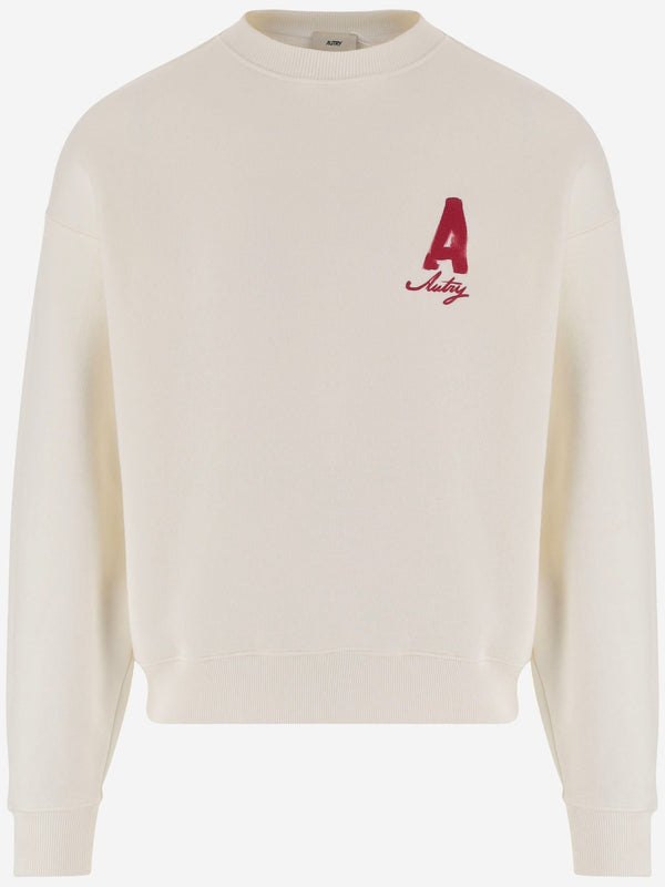 Sweatshirt Heritage Cotton White Sweatshirts