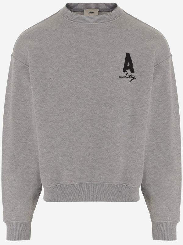 Cotton Sweatshirt Light Grey Sweatshirts