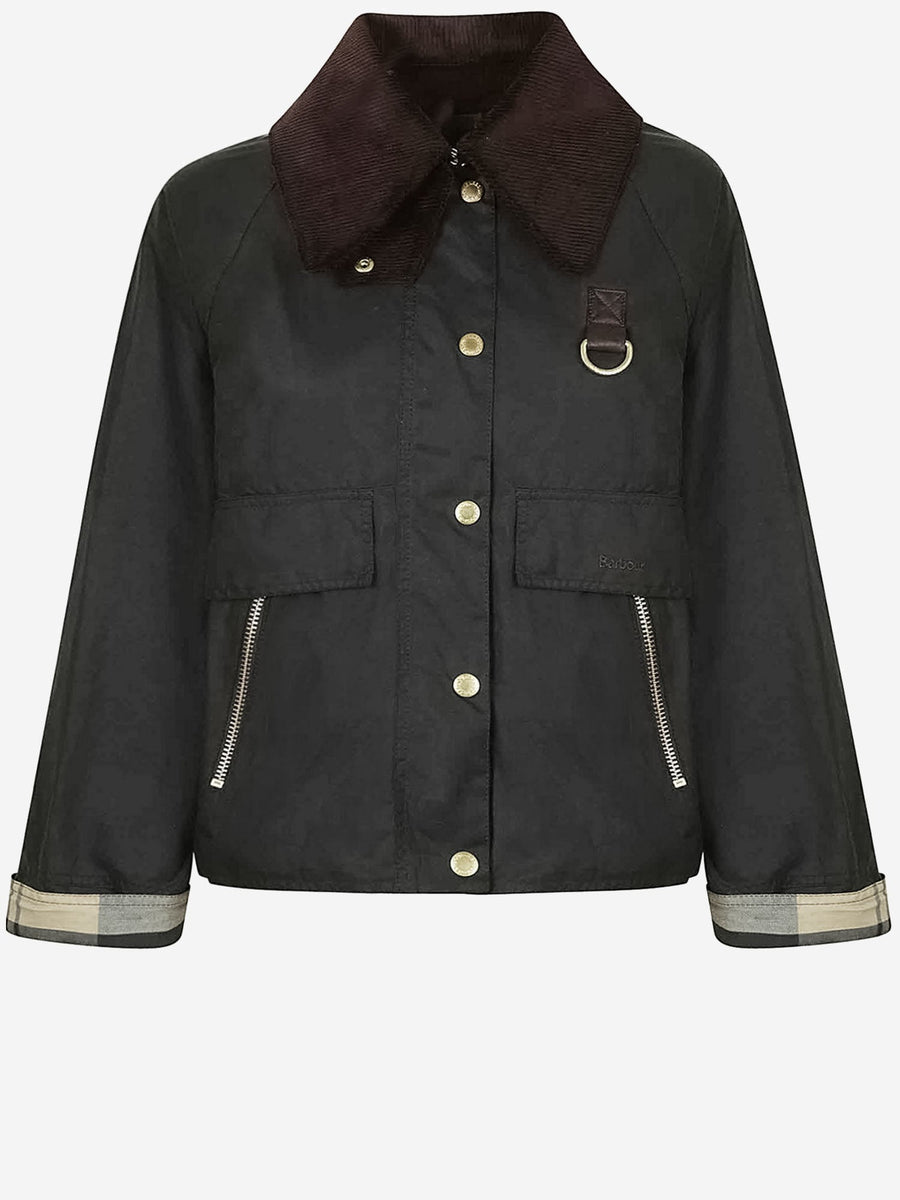 Jacket Reighton Waxed Cotton Army Green