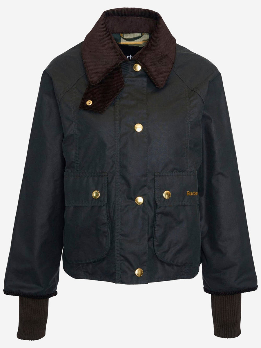 Waxed Cotton Jacket Military Green
