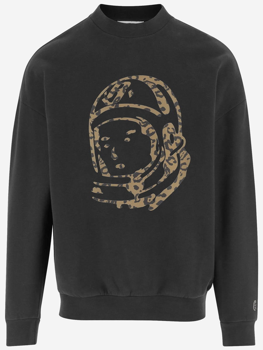 Cotton Sweatshirt Black Knitwear