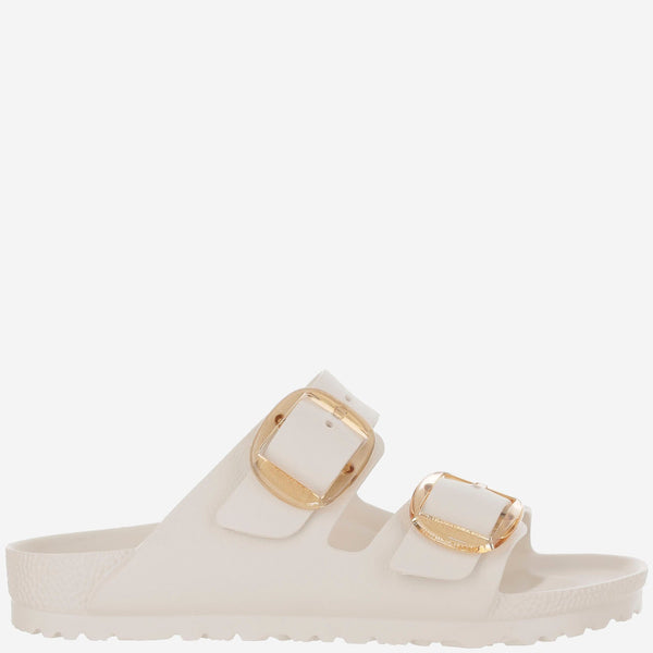 Sandals Ariziona White Synthetic Slippers