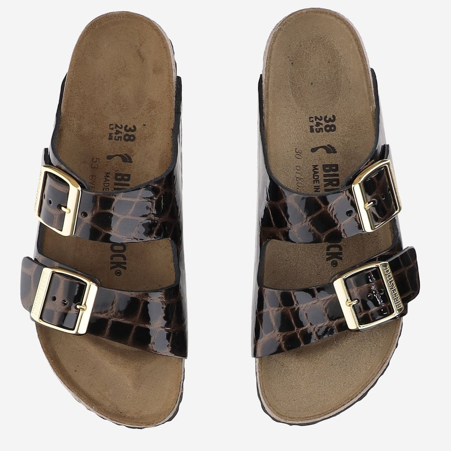 Leather Sandals Arizona Black