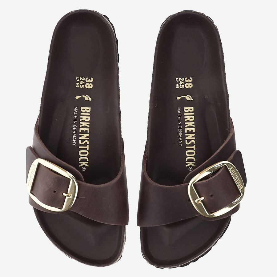 Sandals Madrid Dark Brown Leather