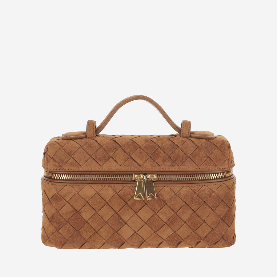 Vanity Bag Bang Brown Calfskin Shoulder