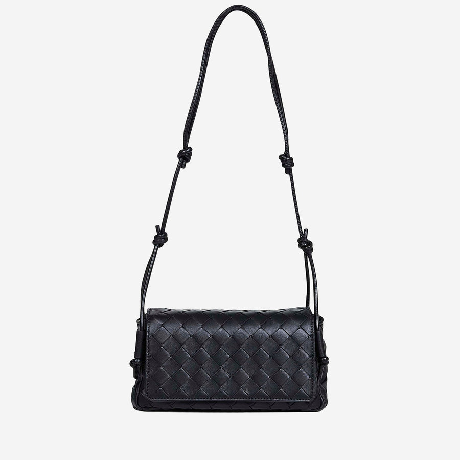Clutch Bag Notturno Black Leather Lambskin