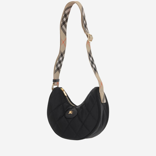 Shoulder Bag Horseshoe Black Polyamide