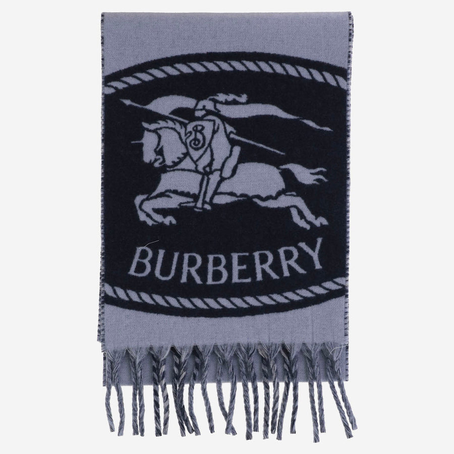 Cashmere Reversible Scarf Blue