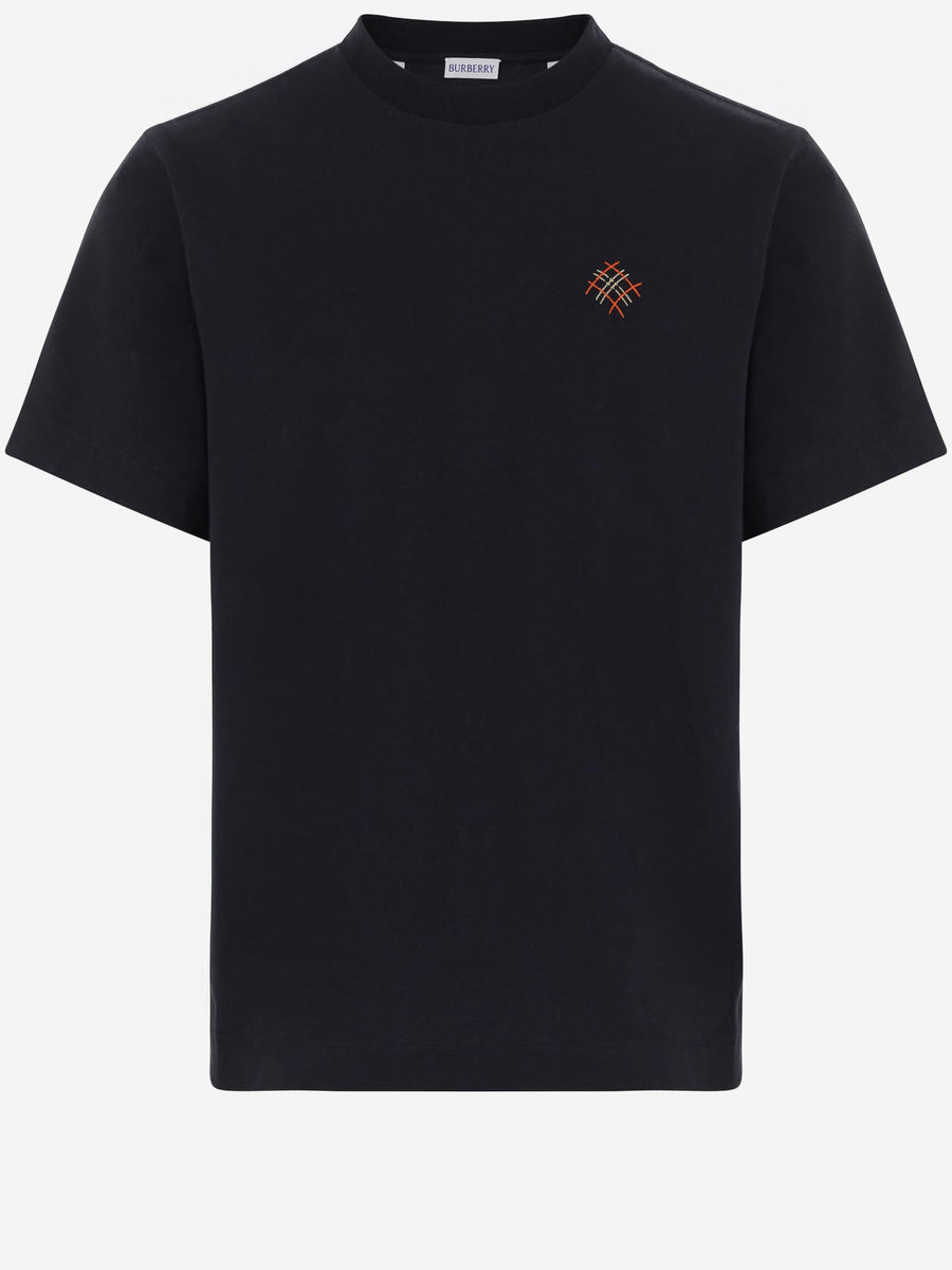 Cotton Logo T-Shirt Black T-shirts