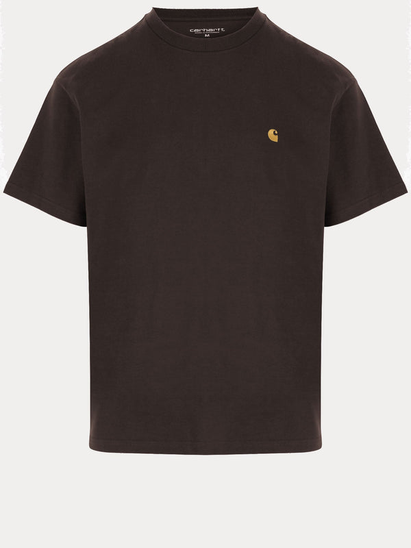 Cotton Chase T-Shirt Dark Brown T-shirts