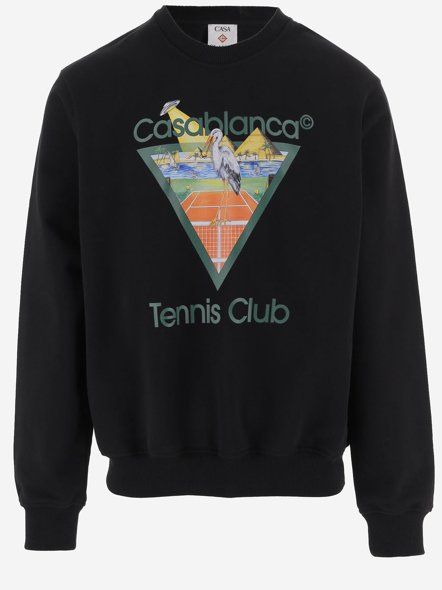 Cotton Sweatshirt Black Organic Sweatshirts