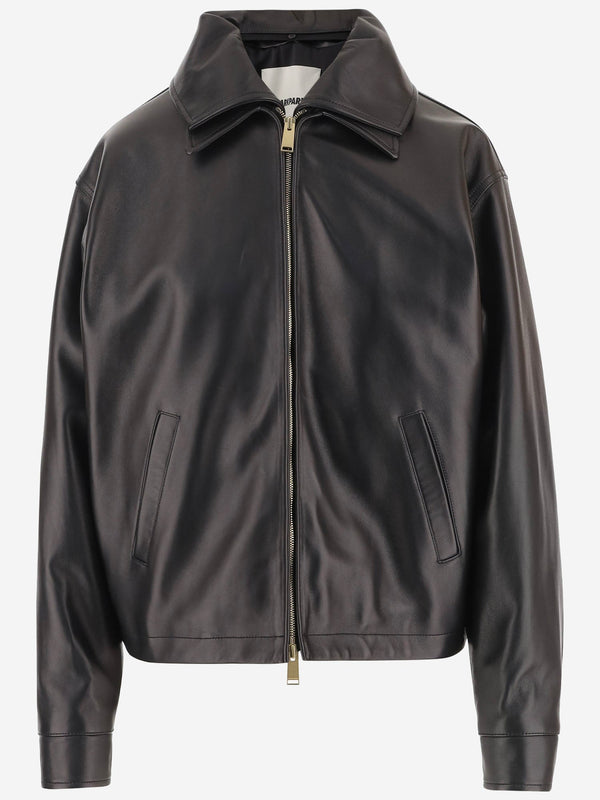 Jacket Lambskin Black Leather