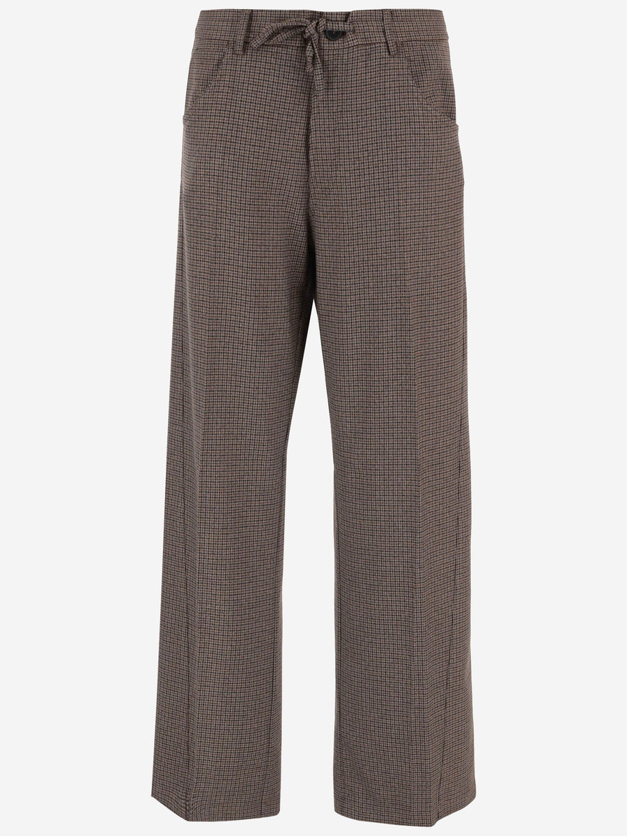 Trousers Iris Beige-Brown-Black Beige/brown/black Polyester