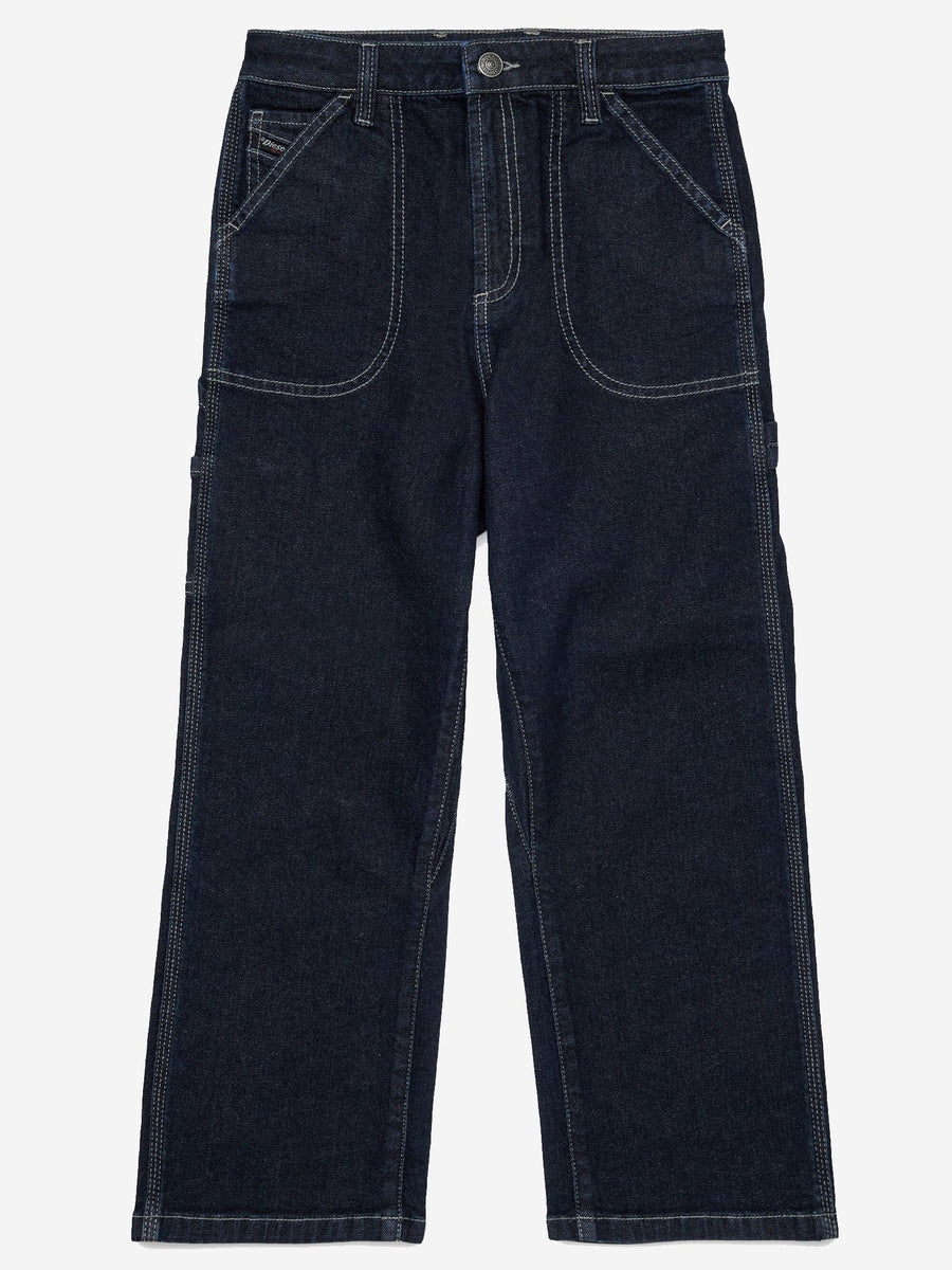 Stretch Cotton Jeans Dark Denim