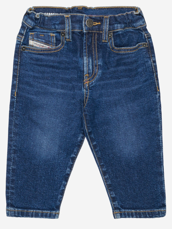 Jeans, Stretch Cotton Denim Blue