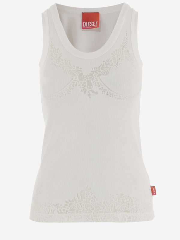 Tank Top — White Cotton
