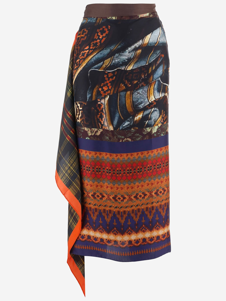 Silk Scarf Multicolour