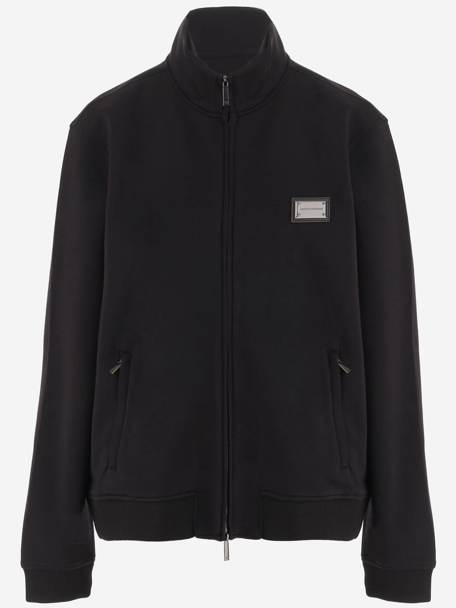 Sweatshirt Modal Jersey Black Sweatshirts