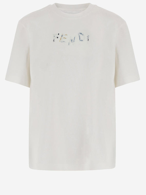 T-Shirt Cotton Logo White T-shirts
