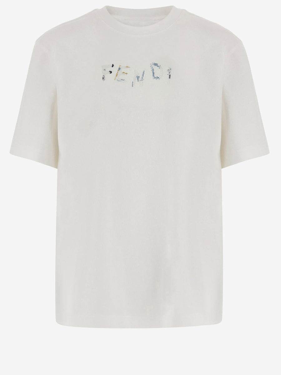 T-Shirt Cotton Logo White T-shirts