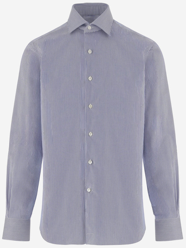 Shirt, Striped Cotton Multicolour
