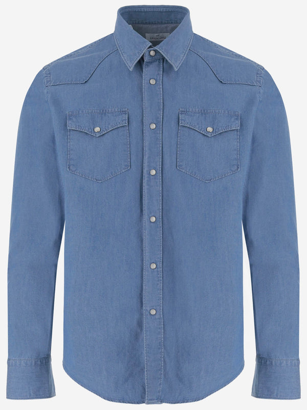 Shirt West8 Light Denim Cotton