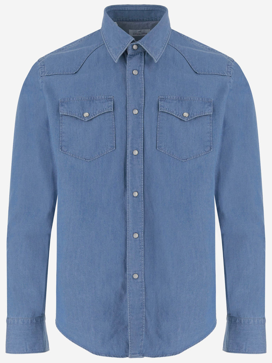 Shirt West8 Light Denim Cotton