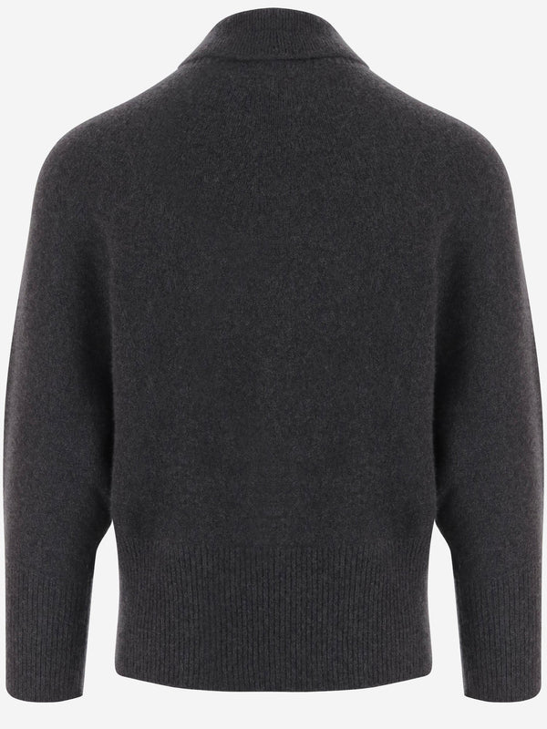 Turtle-Neck Sweater Dark Grey Cashmere