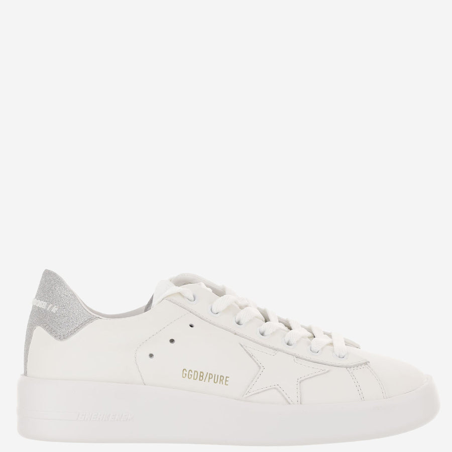 Leather Sneakers Purestar White Cow Trainers