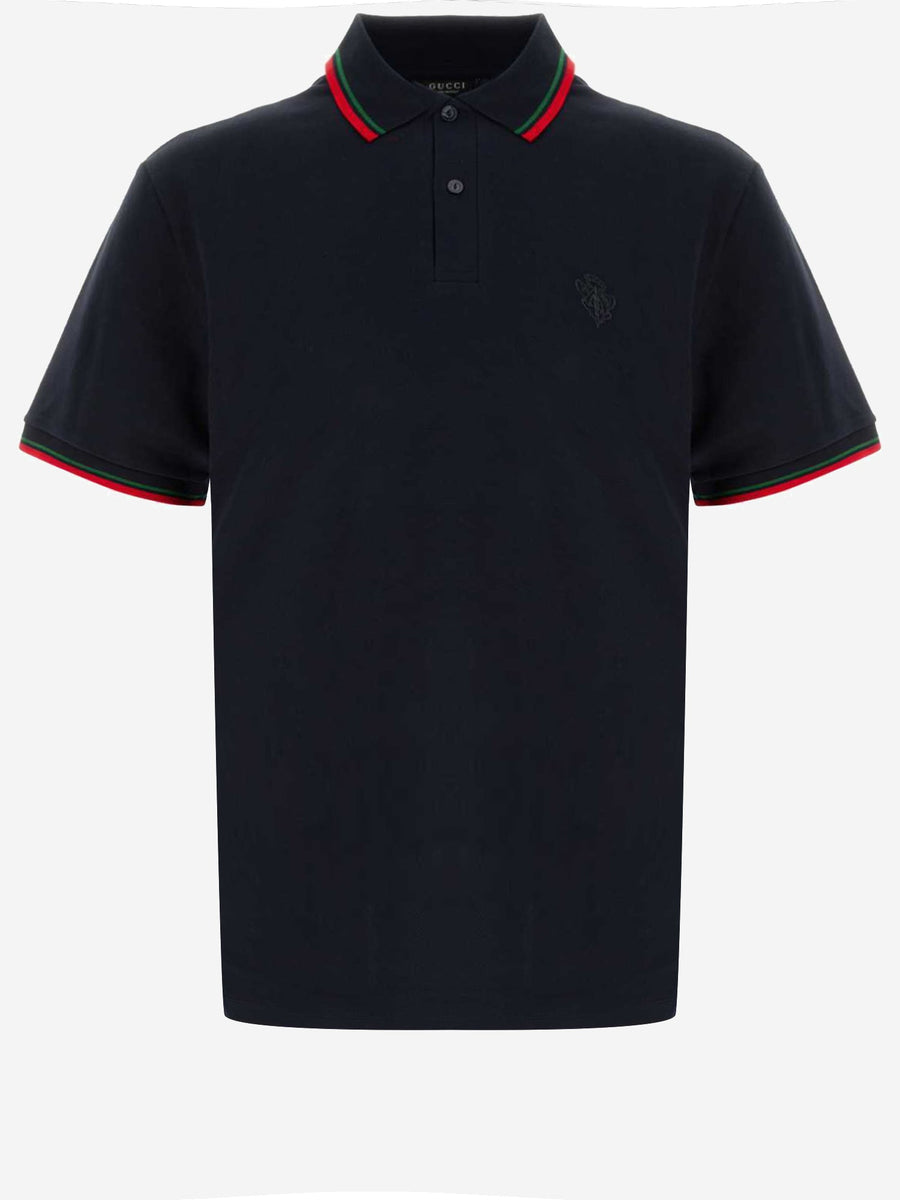 Polo Shirt Cotton Navy