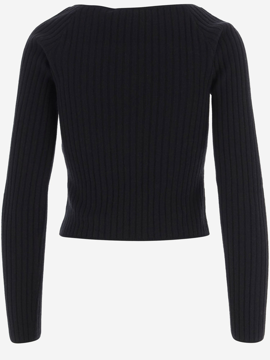 Sweater Wool And Cashmere Black