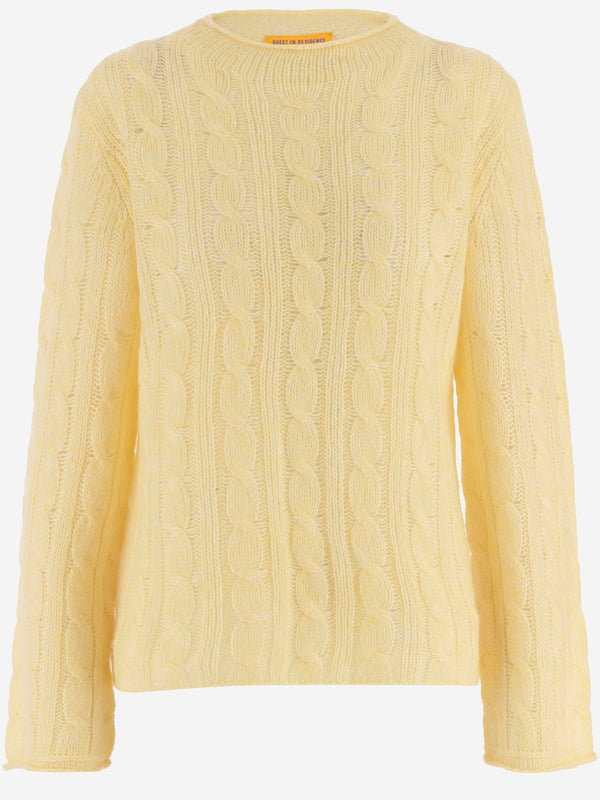 Wool-Cashmere-Silk Jumper Butter