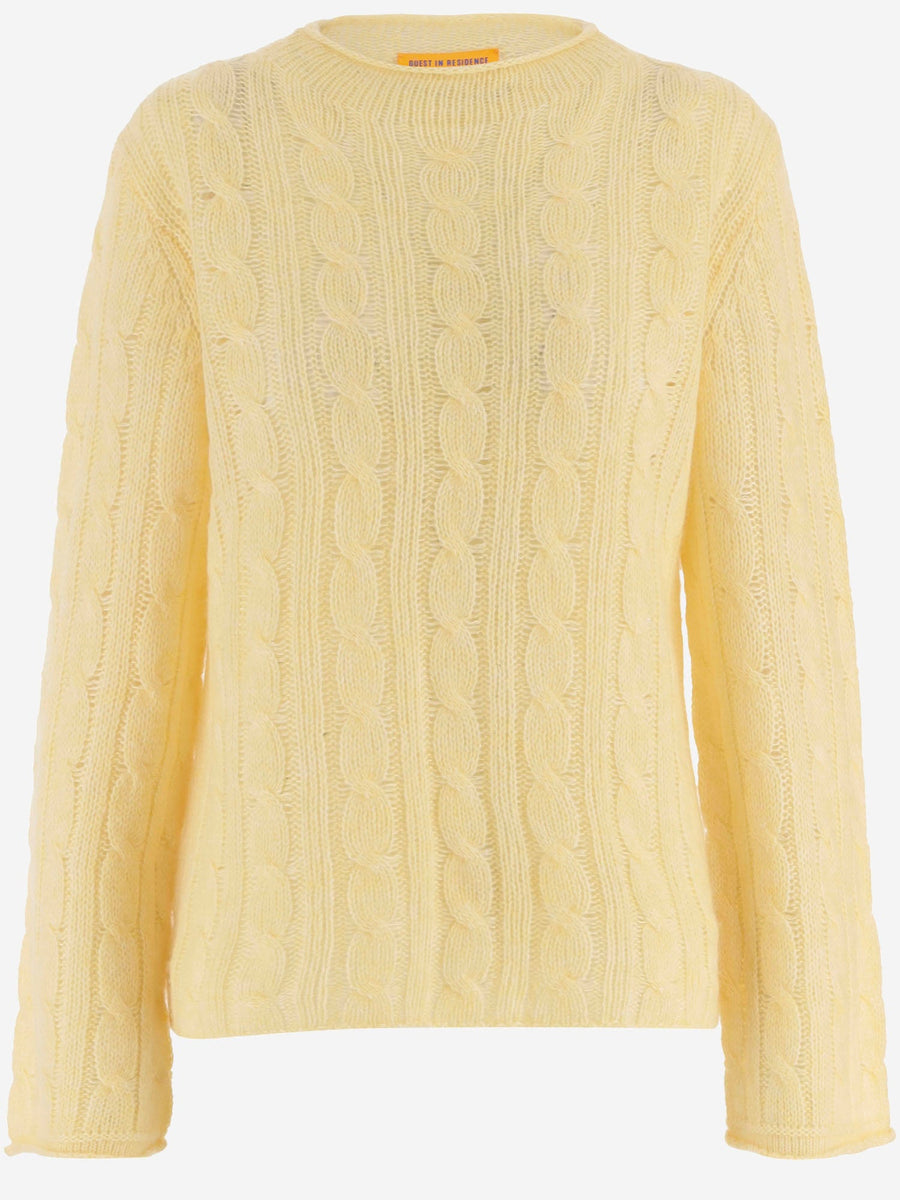 Wool-Cashmere-Silk Jumper Butter