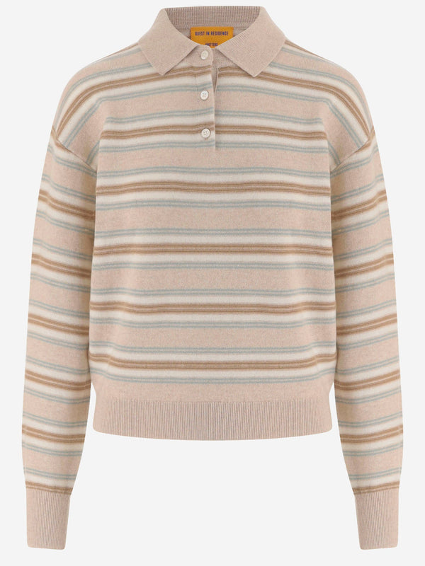 Striped Cashmere Sweater Multicolour