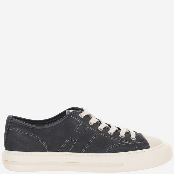 Sneakers Rebel Blue Leather Trainers