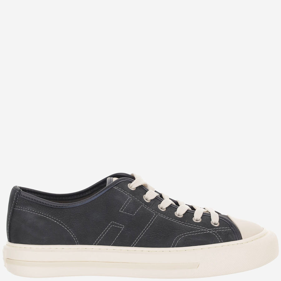 Sneakers Rebel Blue Leather Trainers